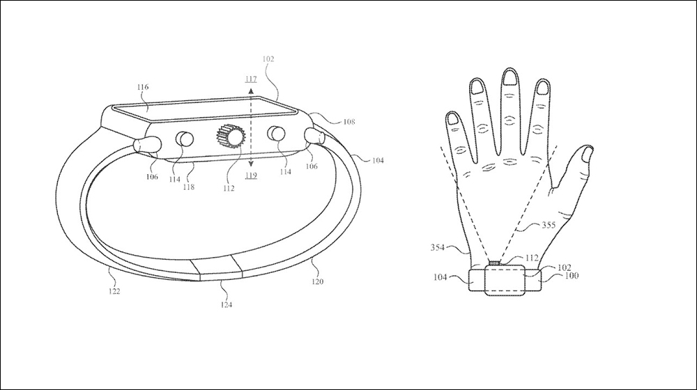 Apple 最新 Apple Watch 專利，嘗試在數位錶冠中嵌入相機鏡頭 - 電腦王阿達