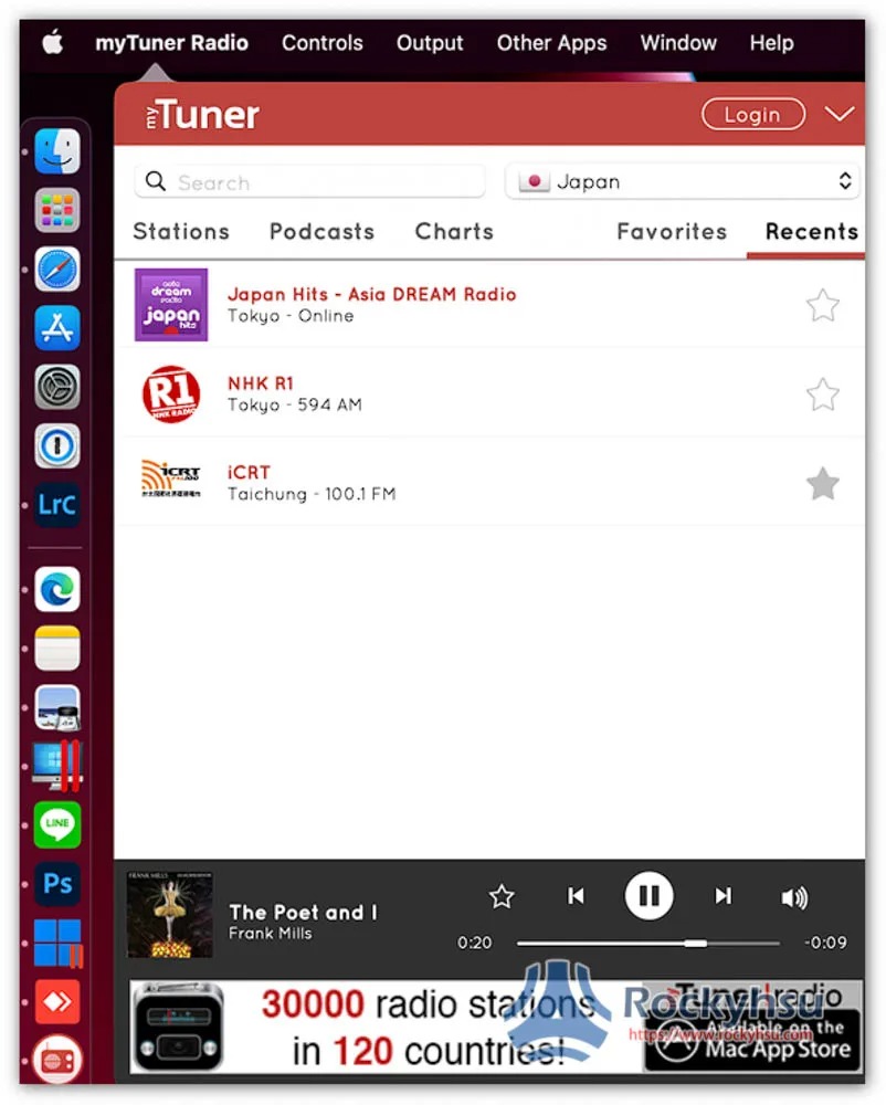 myTuner Radio台灣，收錄高達 200 個國家、超過 4 萬個熱門廣播電台的 Mac 免費 App - 電腦王阿達