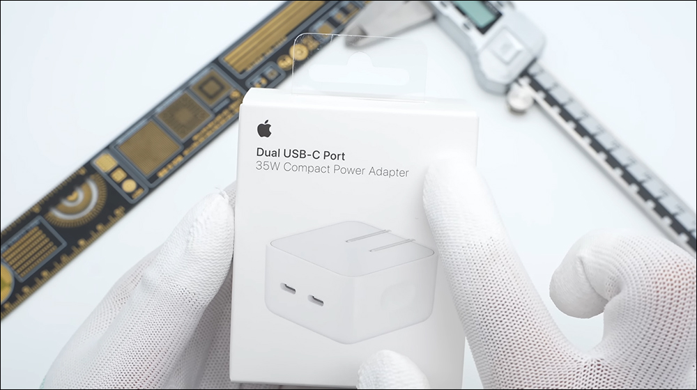 Apple 35W 雙 USB-C 充電器被拆解，揭示內部元件配置 - 電腦王阿達