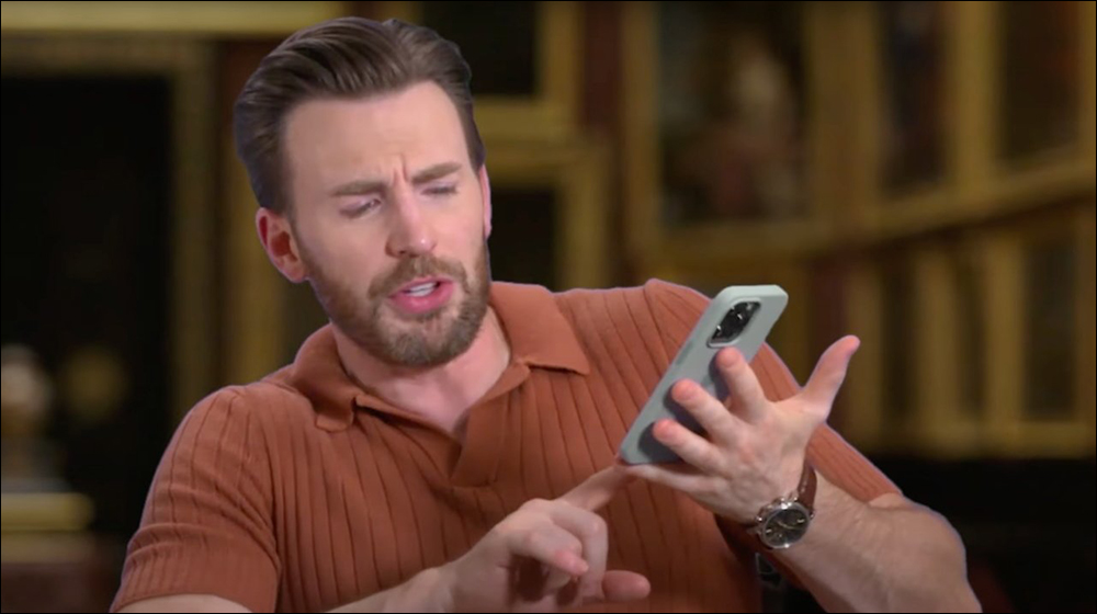 換了新 iPhone 的美國隊長 Chris Evans 表示：想念 Home 鍵、新的 iPhone 太重了 - 電腦王阿達