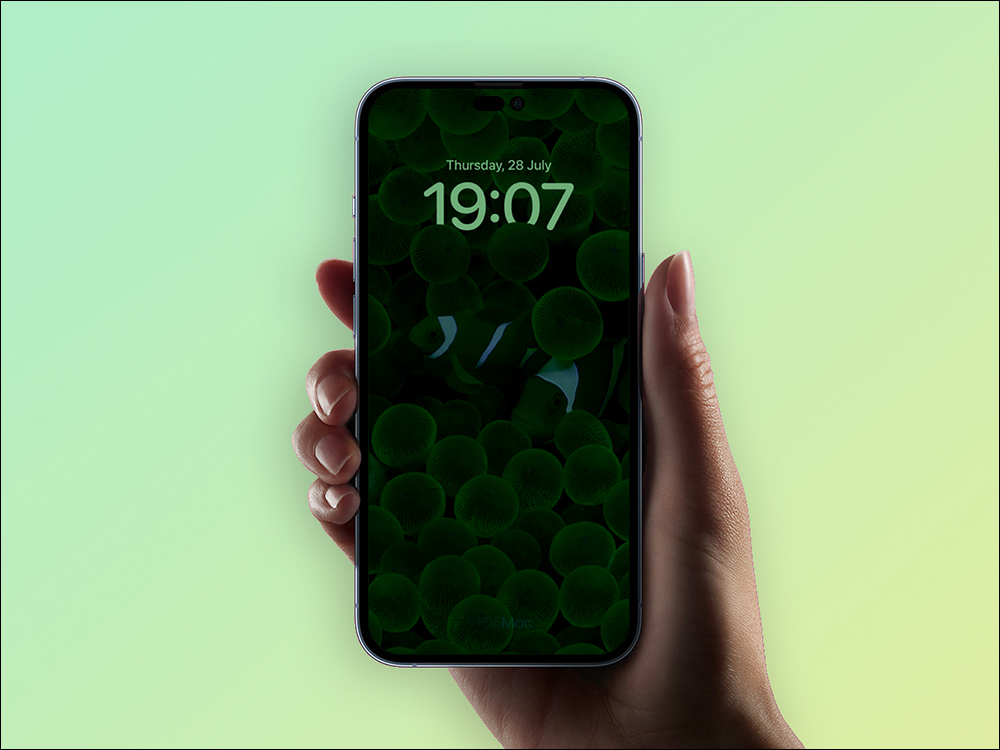 iPhone 14 Pro 系列的 AOD 隨顯螢幕功能桌布於 iOS 16 Beta 4 提前曝光 - 電腦王阿達