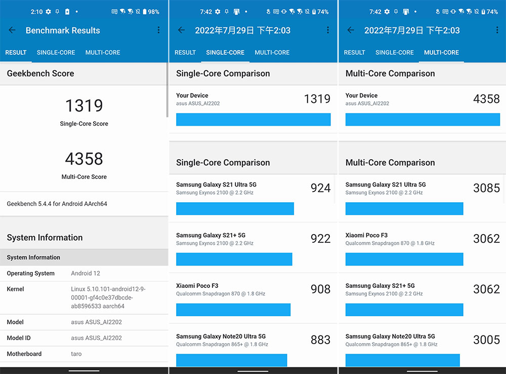 ASUS Zenfone 10 跑分和硬體歸規格現身 Geekbench 資料庫，配備 16GB RAM - 電腦王阿達