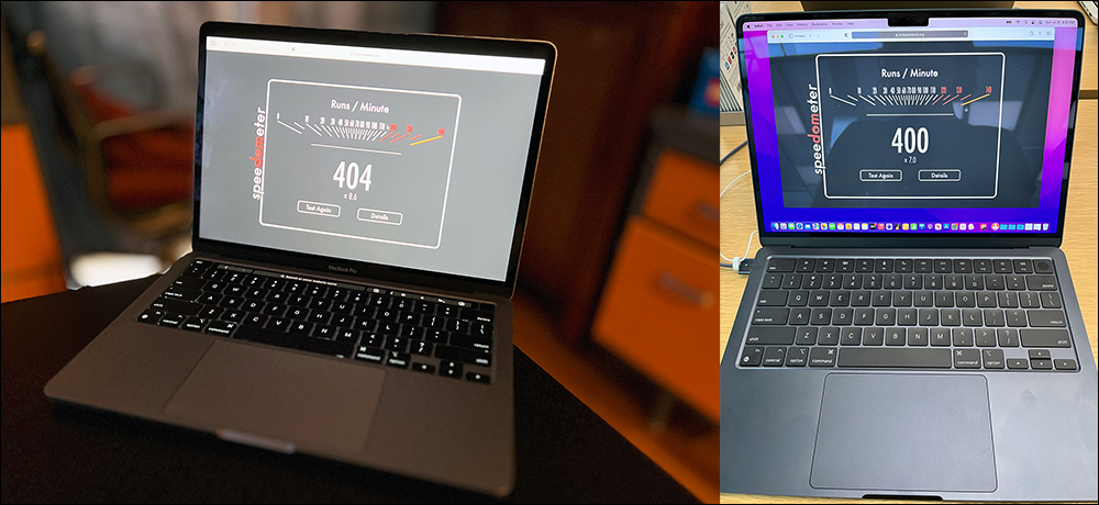 M2 MacBook Air/MacBook Pro 瀏覽器性能測試：有史以來最快速度 - 電腦王阿達