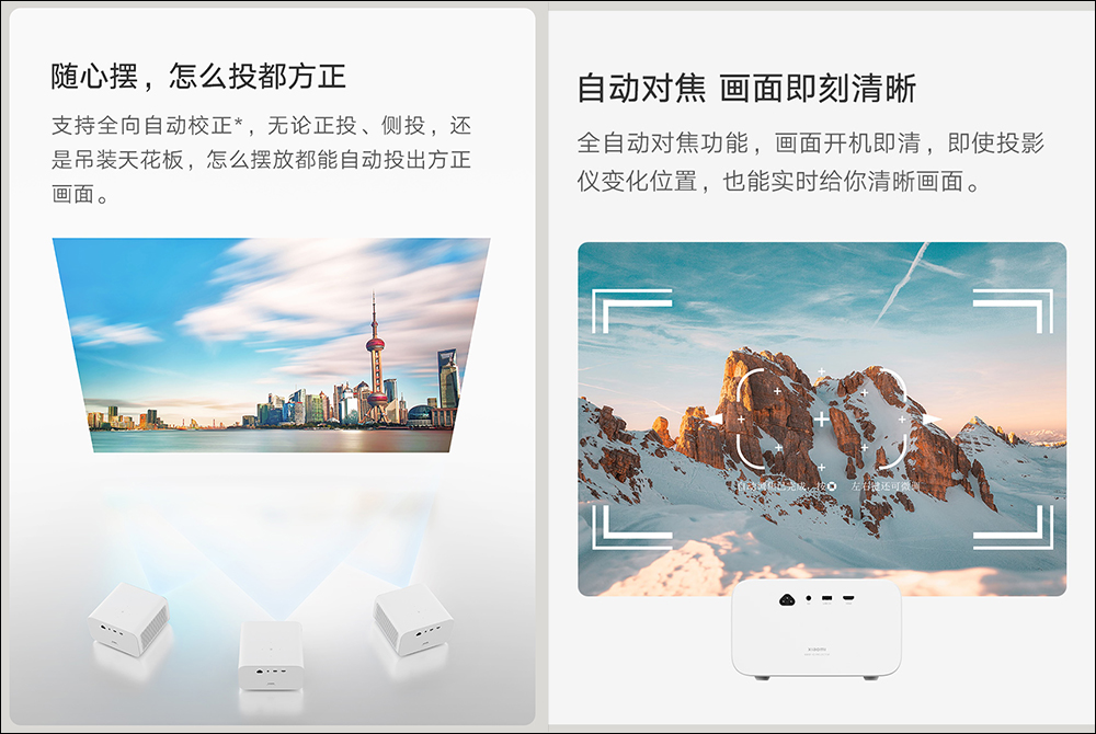 小米智慧投影機 2S 眾籌推出：搭載旗艦晶片、AI 畫面增強、畫面智慧校正、MEMC 動態補償 - 電腦王阿達