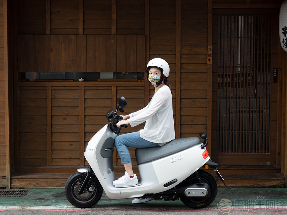 全新 Gogoro Delight 試乘：從設計到功能為妳著想，好感騎行穿梭自如 - 電腦王阿達