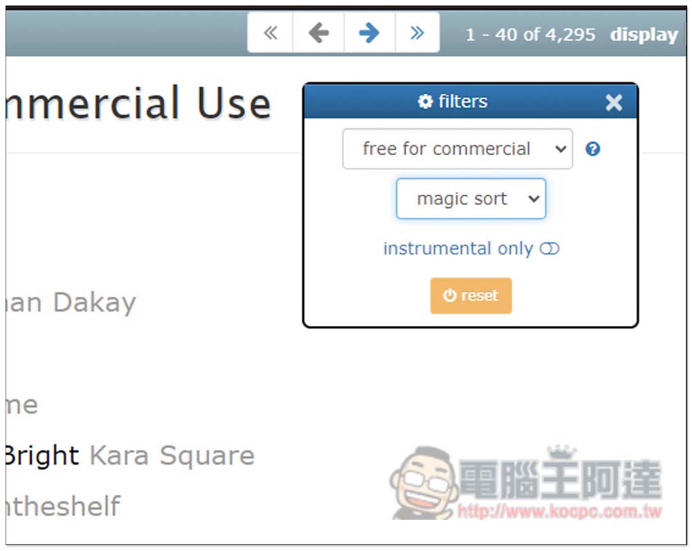 dig.ccmixte 提供上千首免費音樂，CC 授權標註來源就能商用 - 電腦王阿達