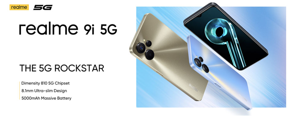 realme 2022 全球粉絲節新機 realme 9i 5G 亮相，手錶、AIoT 新品 8/22 至 8/29 直享首賣優惠 - 電腦王阿達