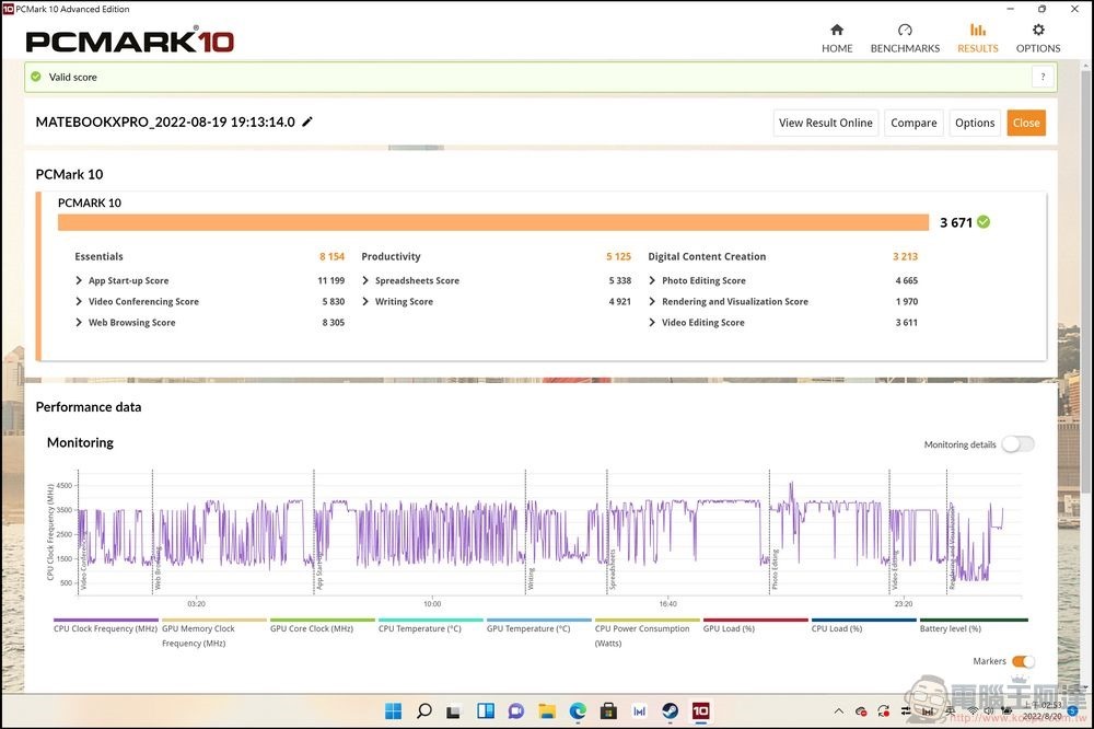 HUAWEI MateBook X 效能測試 - 03