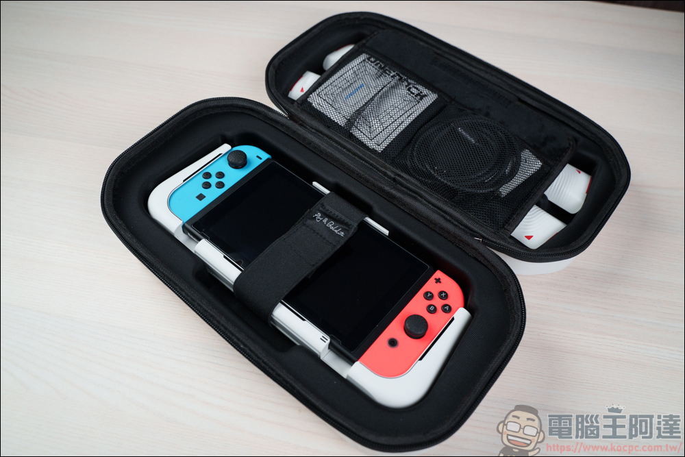 G-Case 無限電源機甲，充電、保護、收納、無線搖桿，最給力的 Switch 全配件 - 電腦王阿達