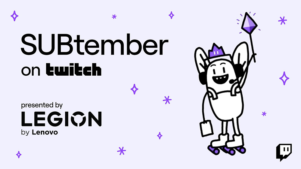 Twitch 推出 SUBtember 全球訂閱特別活動 9/1 開跑，最高可享 7 折優惠 - 電腦王阿達