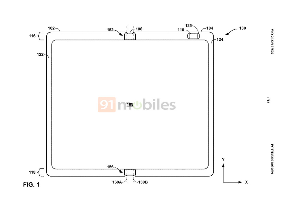 Google Pixel 摺疊手機專利曝光，螢幕邊框有相機鏡頭 - 電腦王阿達