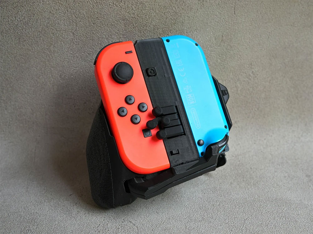 國外玩家改造 Switch Joy-Con 手把，單手就能控制所有按鈕 - 電腦王阿達