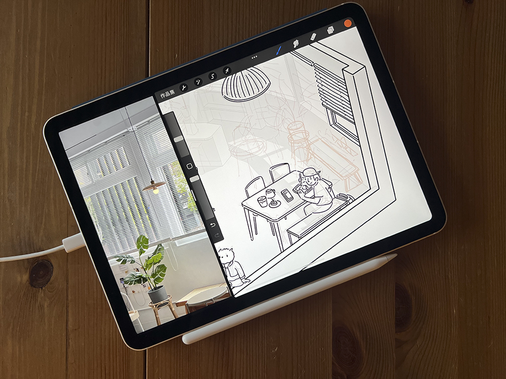 以 Apple Pencil 透視空間，插畫家 Ker Ker 將理性的建築透視圖「轉畫」為奇幻的故事繪本（訪談） - 電腦王阿達