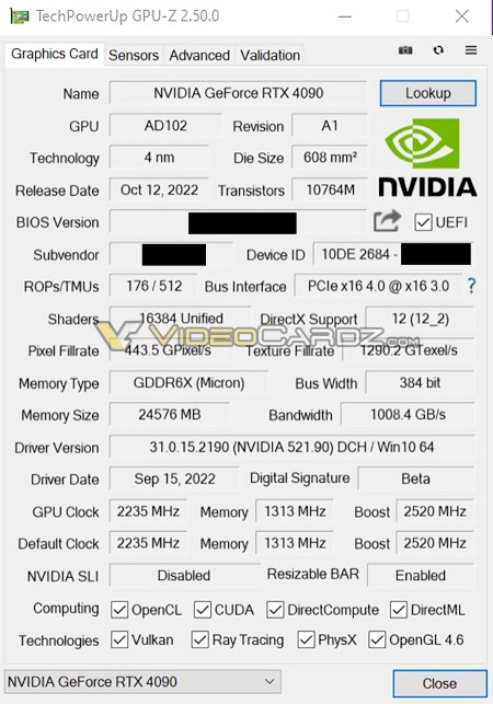 RTX 4090 與 RTX 4080 16GB 的 3DMark 跑分現身，跟上一代比效能翻倍 - 電腦王阿達