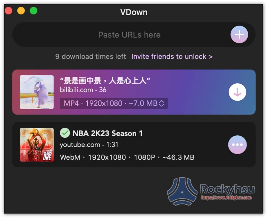 快下VDown 支援 Mac 超過 900 個網站線上影片下載，多種格式、字幕選擇 - 電腦王阿達