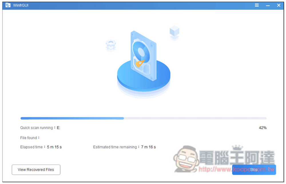 WinfrGUI 免費檔案救援工具， 可找回 SSD/HDD/USB/記憶卡遺失的檔案 - 電腦王阿達