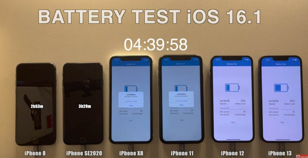 iOS 16.1 電池耗電實測，6 款 iPhone 續航力有變差嗎？ - 電腦王阿達