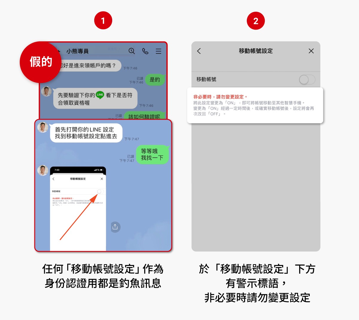 LINE提醒「移動帳號設定」、「輔助認證」機制等詐騙手法 - 電腦王阿達