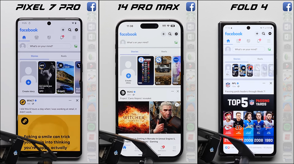 iPhone 14 Pro Max vs. Pixel 7 Pro vs. Galaxy Z Fold4 應用程式啟動速度測試 - 電腦王阿達