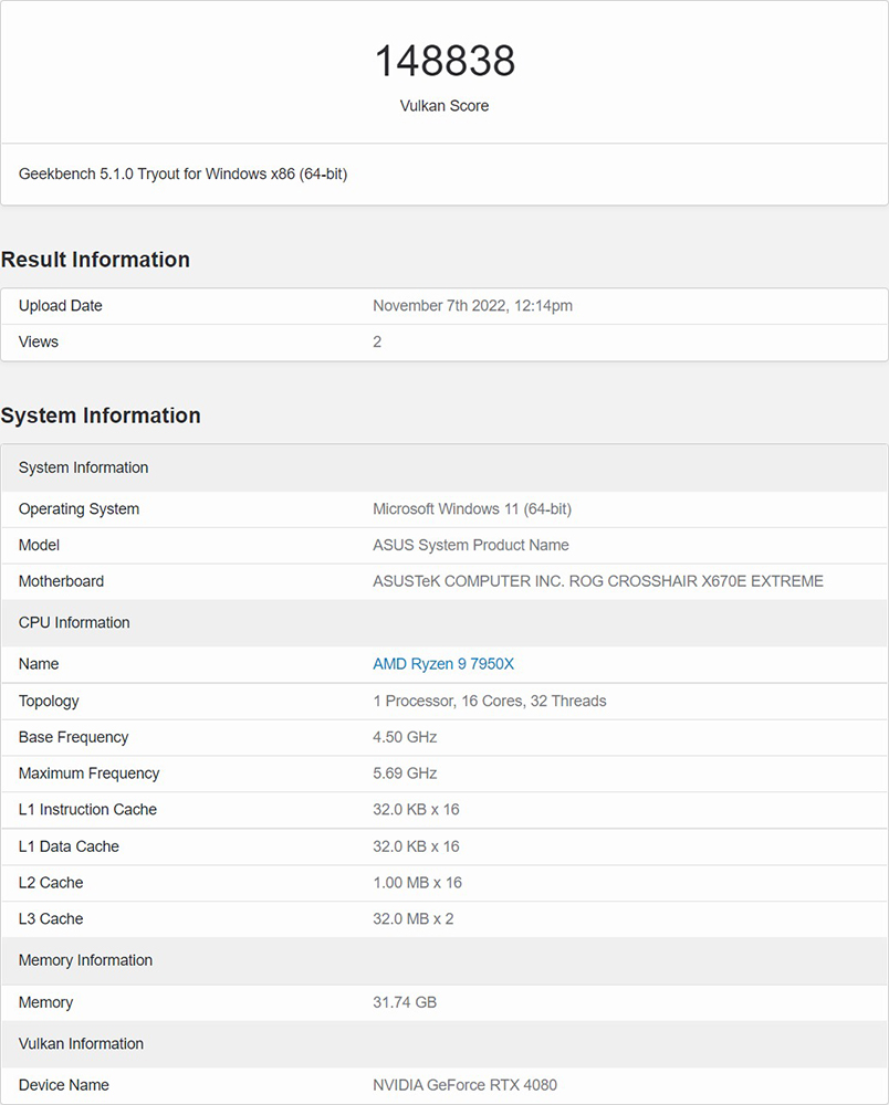 NVIDIA GeForce RTX 4080 的 Geekbench 跑分現身，OpenCL 比 RTX 4090 慢 32% - 電腦王阿達