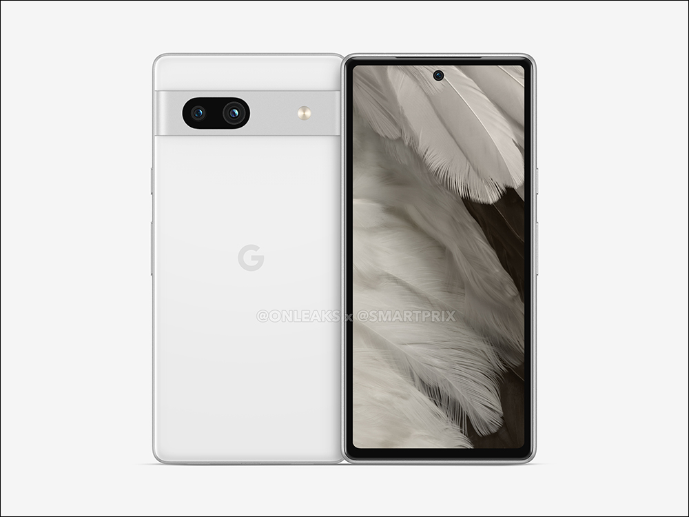 Google Pixel 7a 機身外觀渲染圖曝光！就像是平價版的 Pixel 7 - 電腦王阿達