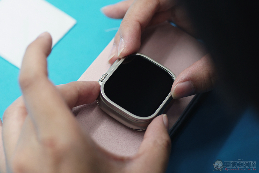 Apple Watch Ultra 超越防護與手感極限的秘密：imos PVDSS 不鏽鋼錶框與藍寶石螢幕貼體驗心得 - 電腦王阿達