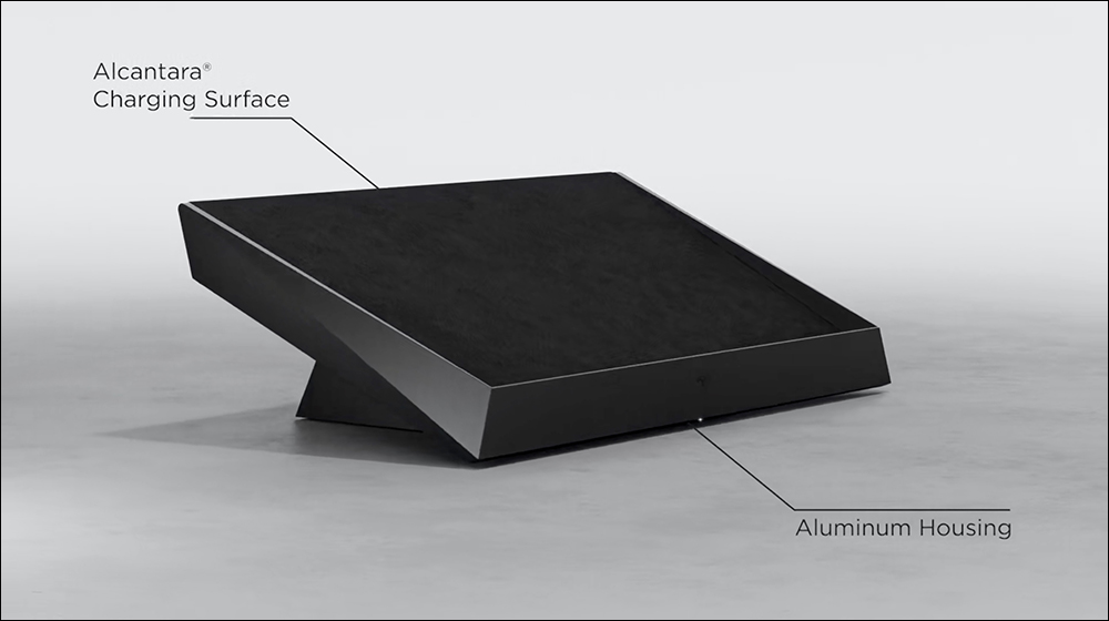 特斯拉推出自家的無線充電平台：以 Cybertruck 為設計靈感，可一次充三台行動裝置 - 電腦王阿達