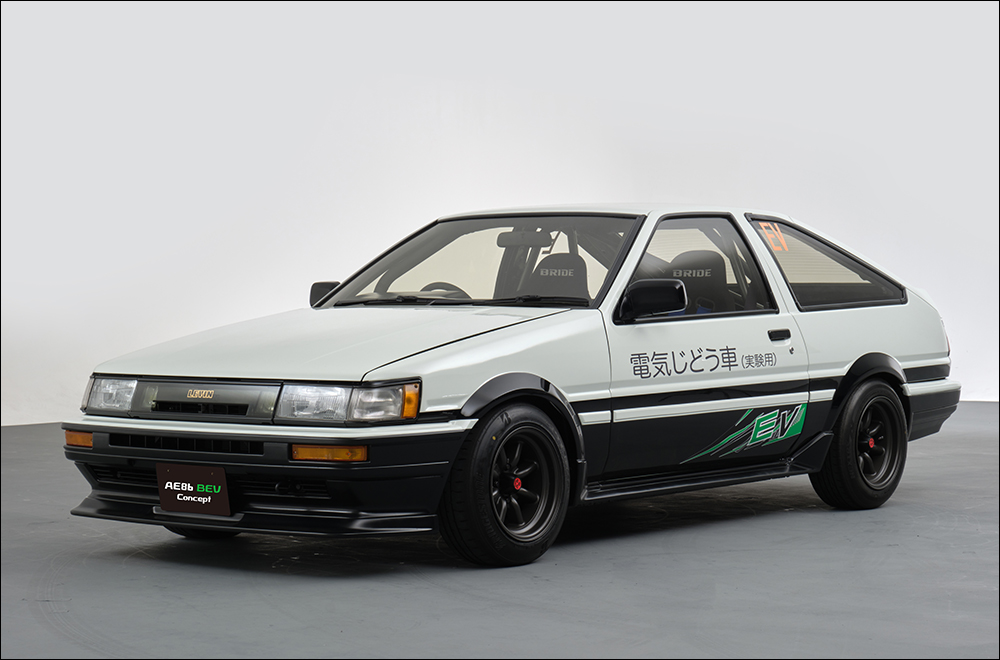 Toyota AE86 純電、氫能源動力概念車於東京改裝車展亮相！漂移送豆腐也要零碳排？ - 電腦王阿達