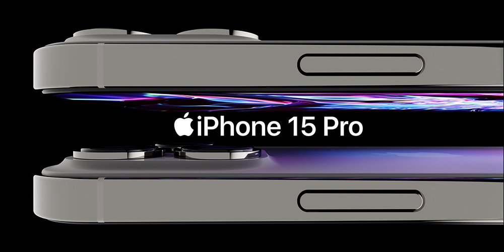 iPhone 15 Pro 全新設計外觀渲染圖曝光，機身前後帶有曲線和超薄邊框的平面螢幕 - 電腦王阿達