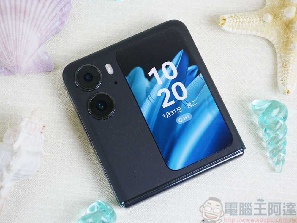 OPPO Find N2 Flip 實測、實拍：精巧百變大電量，體現你的時尚「摺」學 - 電腦王阿達