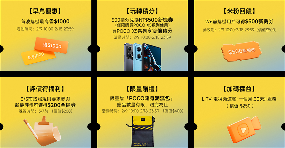 POCO X5 系列正式發表：升級 1 億像素主相機、支援 67W 快速充電 - 電腦王阿達