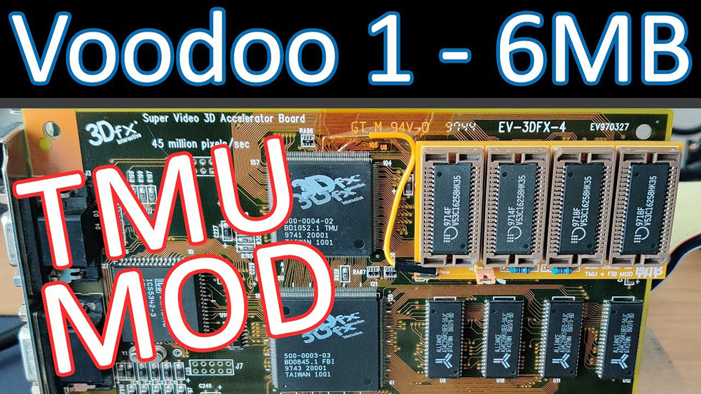 國外 YT 頻道魔改 27 年前的 Voodoo 1 顯卡，遊戲效能瞬間提升 15% - 電腦王阿達