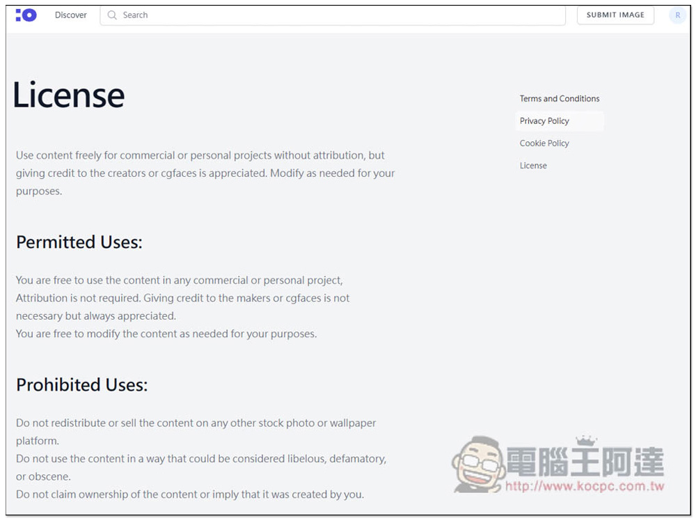 cgfaces 全用 AI 繪圖產生的人像免費素材網站，個人、商用都行，無需擔心版權問題 - 電腦王阿達