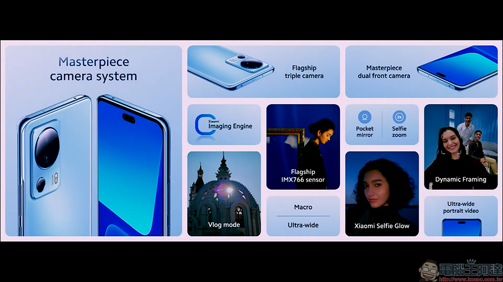 小米13 系列旗艦新機全球正式發表！真徠卡味，專業影像旗艦體驗（雙前自拍相機的 Xiaomi 13 Lite 同步亮相） - 電腦王阿達