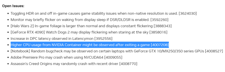 還沒升級 NVIDIA 最新驅動程式先緩緩！官方承認現在有 CPU 使用率超過 10% 的 Bug 問題 - 電腦王阿達