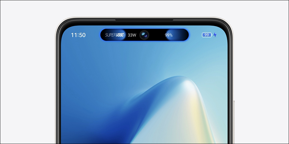 realme C55 海外發表，搭載「類動態島」功能，可顯示手機電量、充電狀態等資訊 - 電腦王阿達