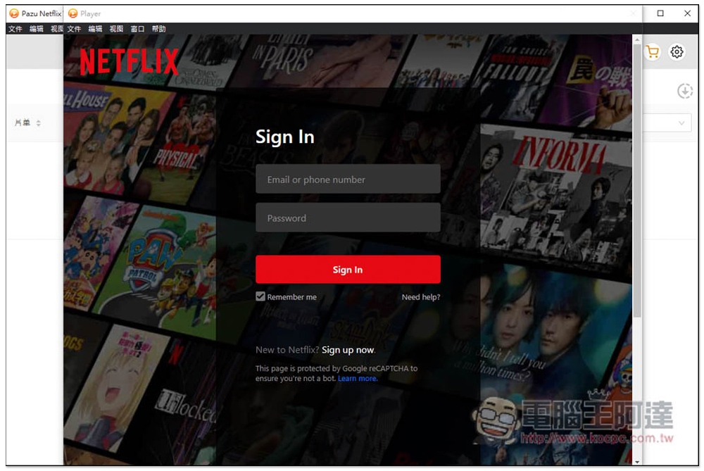 Pazu Netflix Video Downloader 限免！可下載 Netflix 影片的軟體，下載速度快，提供 MP4、MKV 格式 - 電腦王阿達