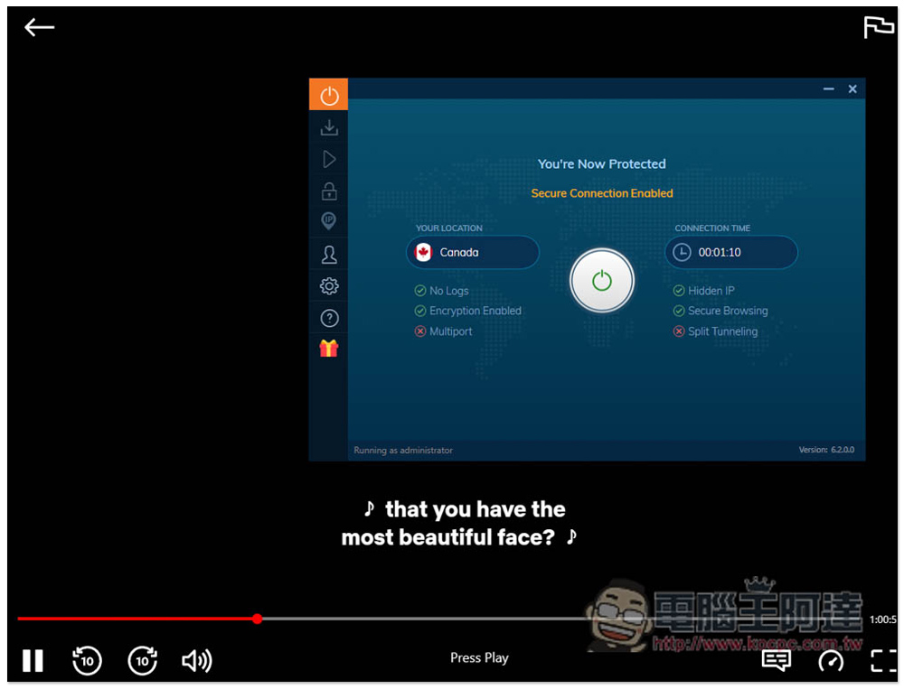 VPN 每月僅 1 美金！讓你觀看至少 7 國的 Netflix 隱藏影片，隱藏你的上網行蹤 - 電腦王阿達