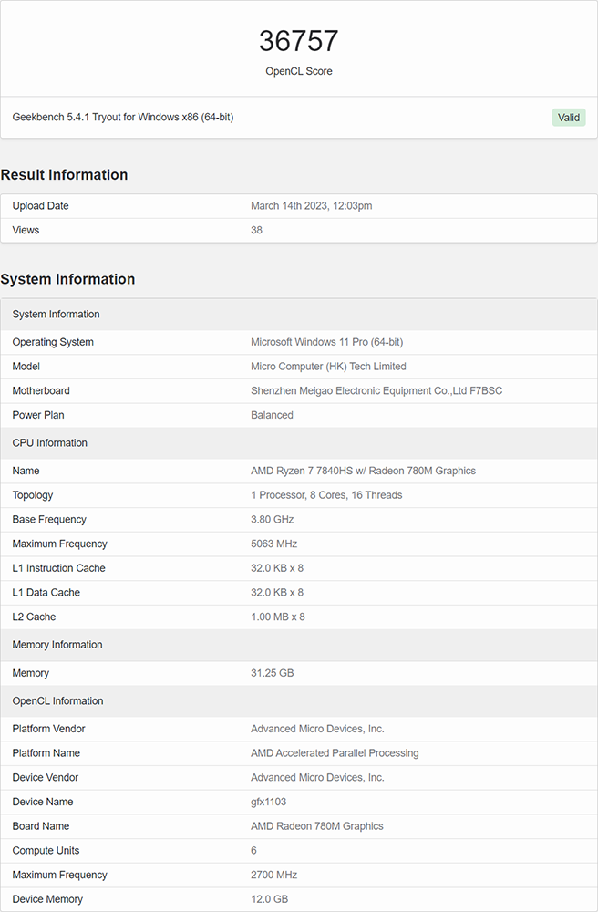 AMD 新一代 Radeon 780M 入門內顯 iGPU 跑分洩漏，跟 GTX 1650 和 RX 480 相當 - 電腦王阿達