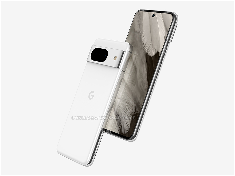 Google Pixel 8 外觀渲染釋出！傳將搭載 6.2 吋平面窄邊框平面螢幕、Google Tensor G3 晶片 - 電腦王阿達