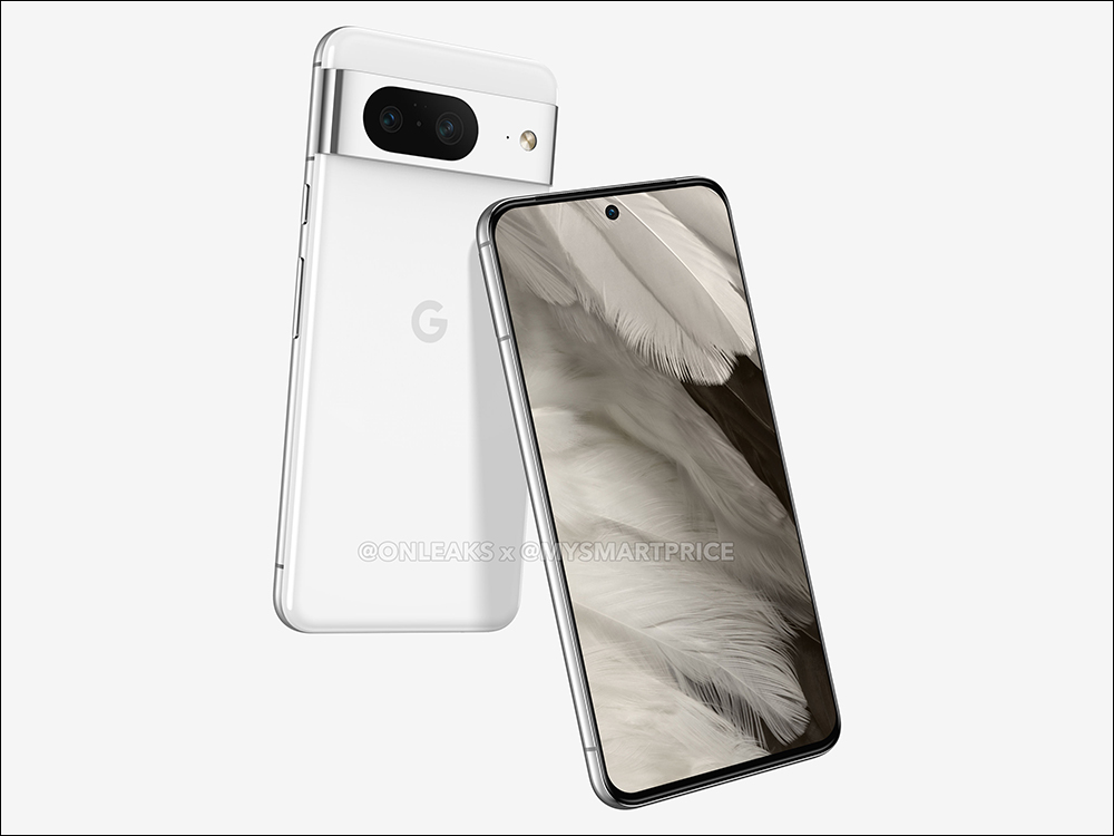 Google Pixel 8 外觀渲染釋出！傳將搭載 6.2 吋平面窄邊框平面螢幕、Google Tensor G3 晶片 - 電腦王阿達