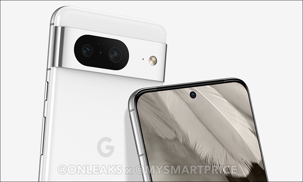 Google Pixel 8 外觀渲染釋出！傳將搭載 6.2 吋平面窄邊框平面螢幕、Google Tensor G3 晶片 - 電腦王阿達