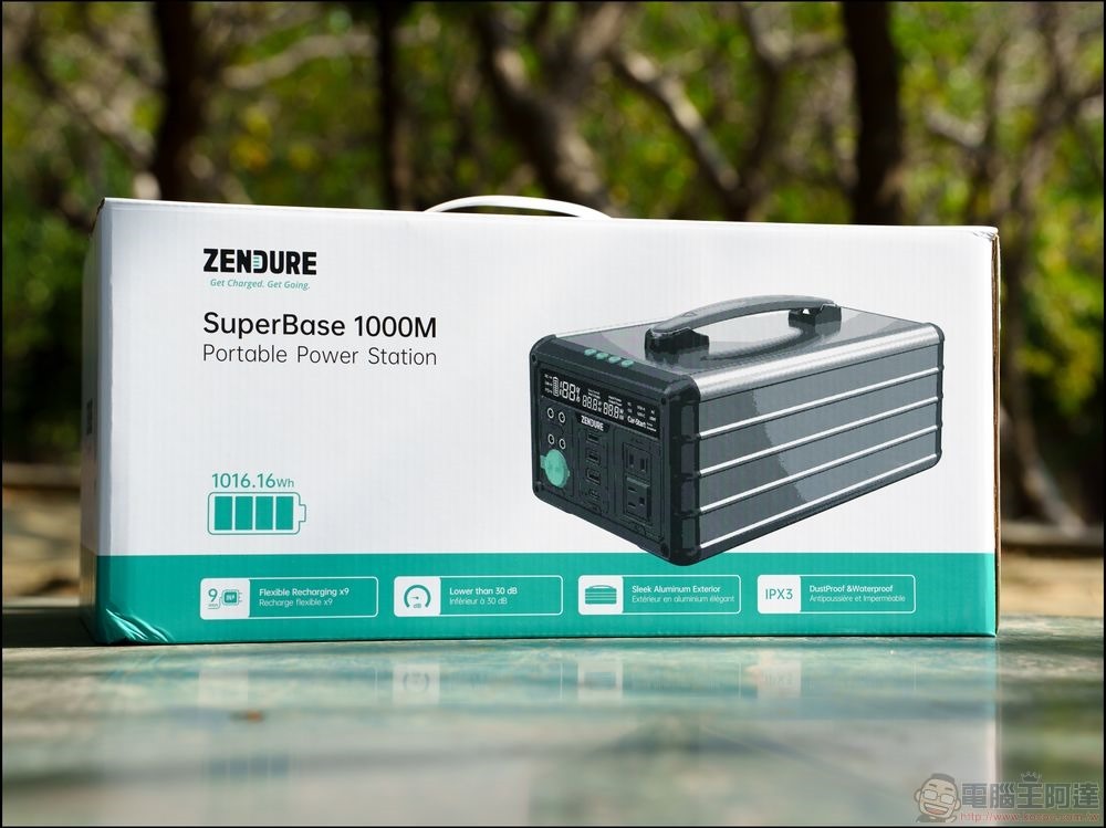 Zendure 1000W小坦克戶外行動電源站開箱 - 01