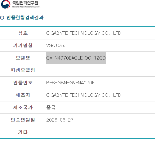 微星和技嘉的 GeForce RTX 4070 確定具備 12GB 記憶體，EEC 現身 9 款型號 - 電腦王阿達