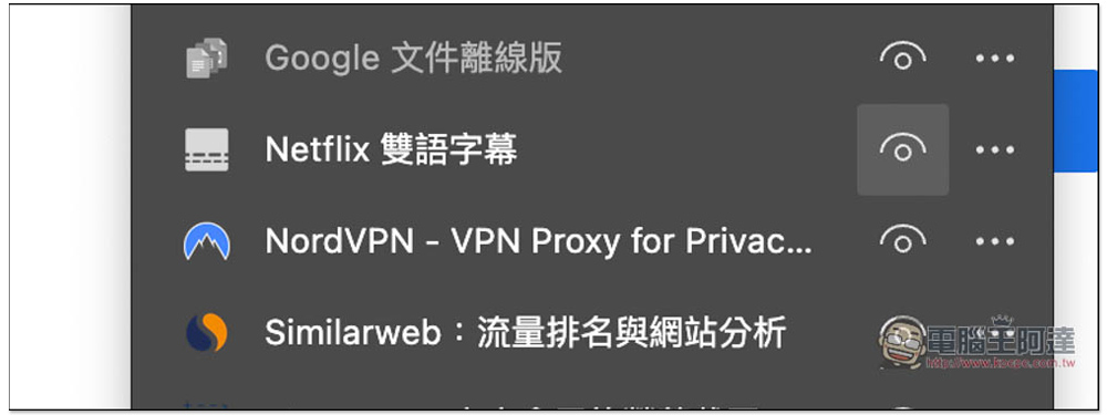 Netflix 雙語字幕擴充功能，不僅提供雙字幕功能，還支援外掛字幕、下載 Netflix 內建字幕 - 電腦王阿達