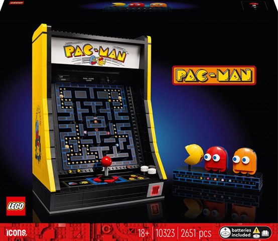 樂高將推出 LEGO ICONS《PAC-MAN》再現街機經典回憶 - 電腦王阿達