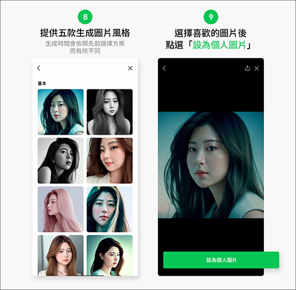 LINE 推出「AI 自拍」新功能上線，可用它打造 AI 人像設為 LINE 個人圖片 - 電腦王阿達