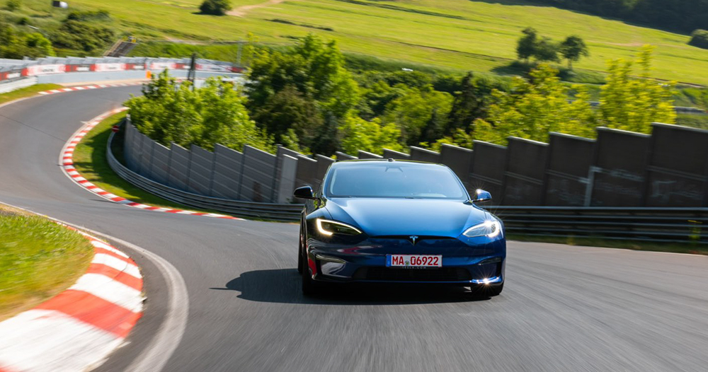 Model S Plaid 超車保時捷，奪回 Nurburgring 最速市售電動車成績 - 電腦王阿達