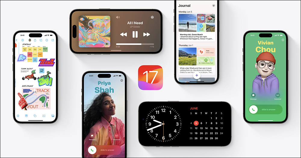 Apple iOS 17、watchOS 10、macOS Sonoma 開發者測試版，開放所有用戶免費下載安裝！ - 電腦王阿達