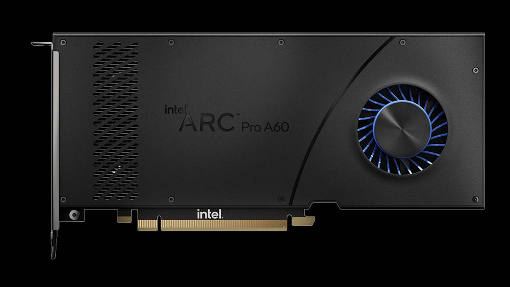 Intel 推出單卡槽的 Arc Pro A60 和 Pro A60M 專業級顯示卡，A60 建議售價似乎只有 175 美元 - 電腦王阿達